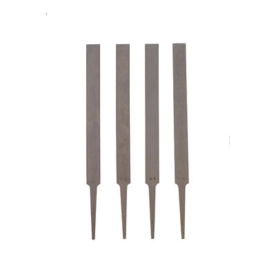 Top nut file set, violin/viola, set of 4