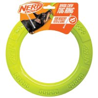 Nerf Dog TPR Dental Tug Ring 9in Green 1x2