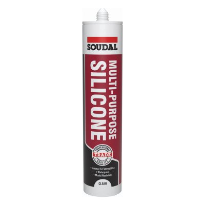 Soudal Trade Multi-Purpose Silicone Clear 270ml