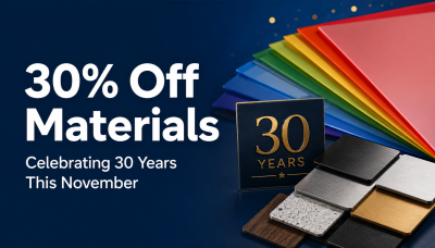 CSI Manufacturing Celebrates 30 Years with 30% Off Materials This November