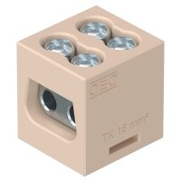 OBO Ceramic Terminal, Double, TK 16mm&sup2;