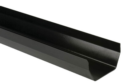 114mm Squarestyle Gutter Black 2m