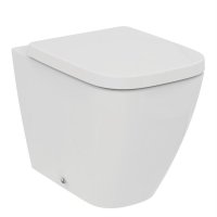 IDEAL STANDARD I.LIFE B BACK TO WALL WC BOWL ONLY WITH HORIZONTAL OUTLET AND RIMLS+ TECHNOLOGY