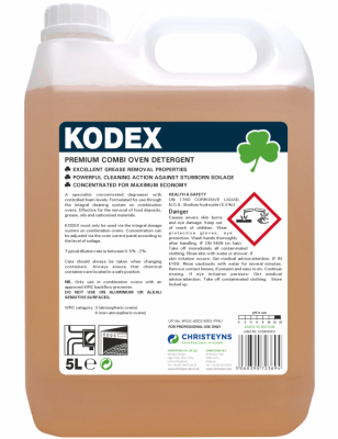 5L KODEX COMBI OVEN DETERGENT