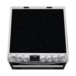 Electrolux 60cm Twin Cavity Freestanding Electric Cooker | LKR655210X 2