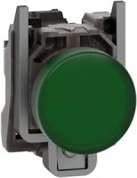 LED Panel Mount Indicator, 250 VAC, 22 mm, IP66, NEMA 4X, NEMA 13