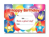 Award Certificates - Happy Birthday (20pk)