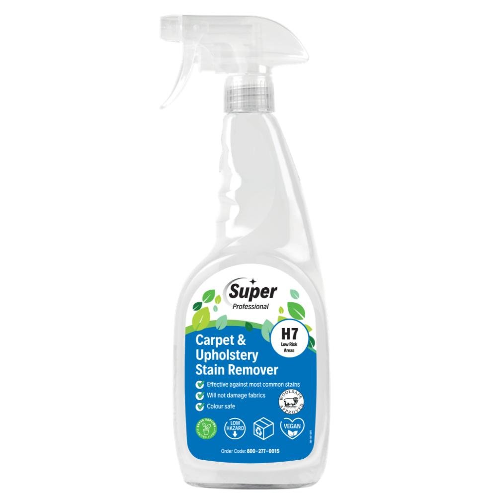 SUPER PROFESSIONAL H7 CARPET & UPHOLSTERY STAIN REMOVER 750ML