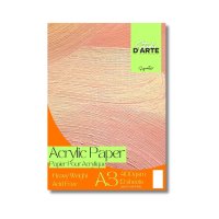 Studio D'Arte A3 Wire-O Acrylic Pad (400gsm - 10 Sheets)