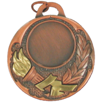 50mm Victory Torch Medal (Bronze)