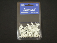 6mm - Pack of 50 Round Cable Clip