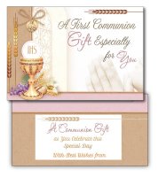 Communion Card/Girl/Money Wallet   (C27737)