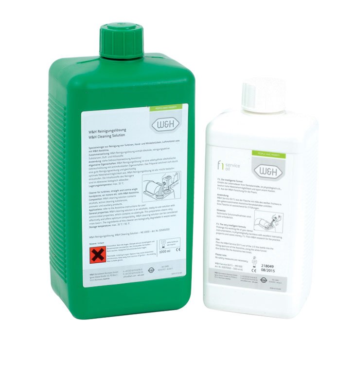 W&H Assistina Cleaning Liquid MC 1000 1L