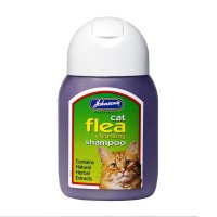 Johnsons Cat Flea Cleansing Shampoo 6x125ml