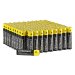 Intenso Energy Ultra AAA batteries &ndash; black and yellow alkaline cells
