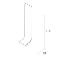 Flexible Sit-on Skirting 100mm