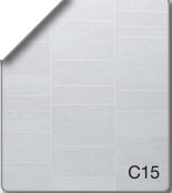 GROSFLEX STONE WHITE SMALL TILE 375MM WIDE 3PK