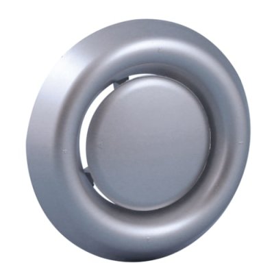 Afzuigmond met klem PVC alu &Oslash;100-125