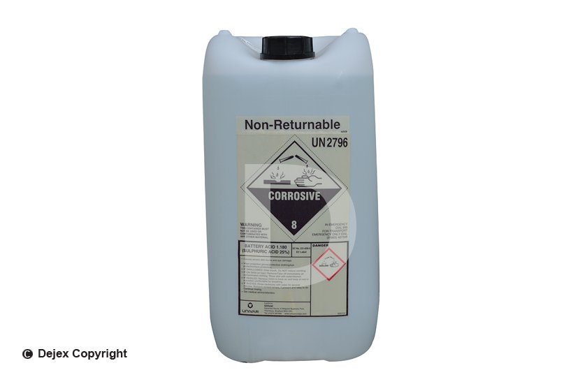 SULPHURIC ACID 50% (25lt/35Kg)