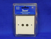 2 Gang Flush TV Socket