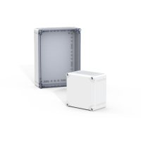 OPCP203013TE nVent Hoffman Terminal box, 200x300x130, transparent cover, no MP, polycarbonate, IP66