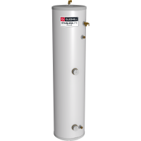 Gledhill StainlessLite Plus Unvented Direct Slimline 180L Hot Water Cylinder PLUDR180SL