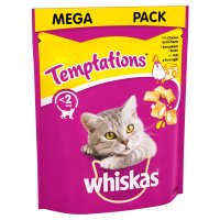 Whiskas Temptations Cat Treats with Chicken & Cheese 4x180g