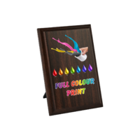 17.5cm Cherry Plaque - UV Printed