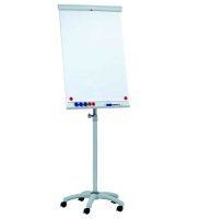 Flipchart Whiteboard Mobile Easel - 68cm x 105cm