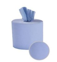2ply Centrefeed Roll -Blue 80x168x60mm
