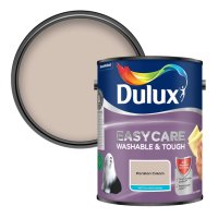 Dulux Easycare Parisian Cream Colour Swatch & 5L Paint Tin