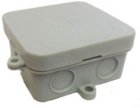 Exterior Square Electrical Junction Box 75x75mm