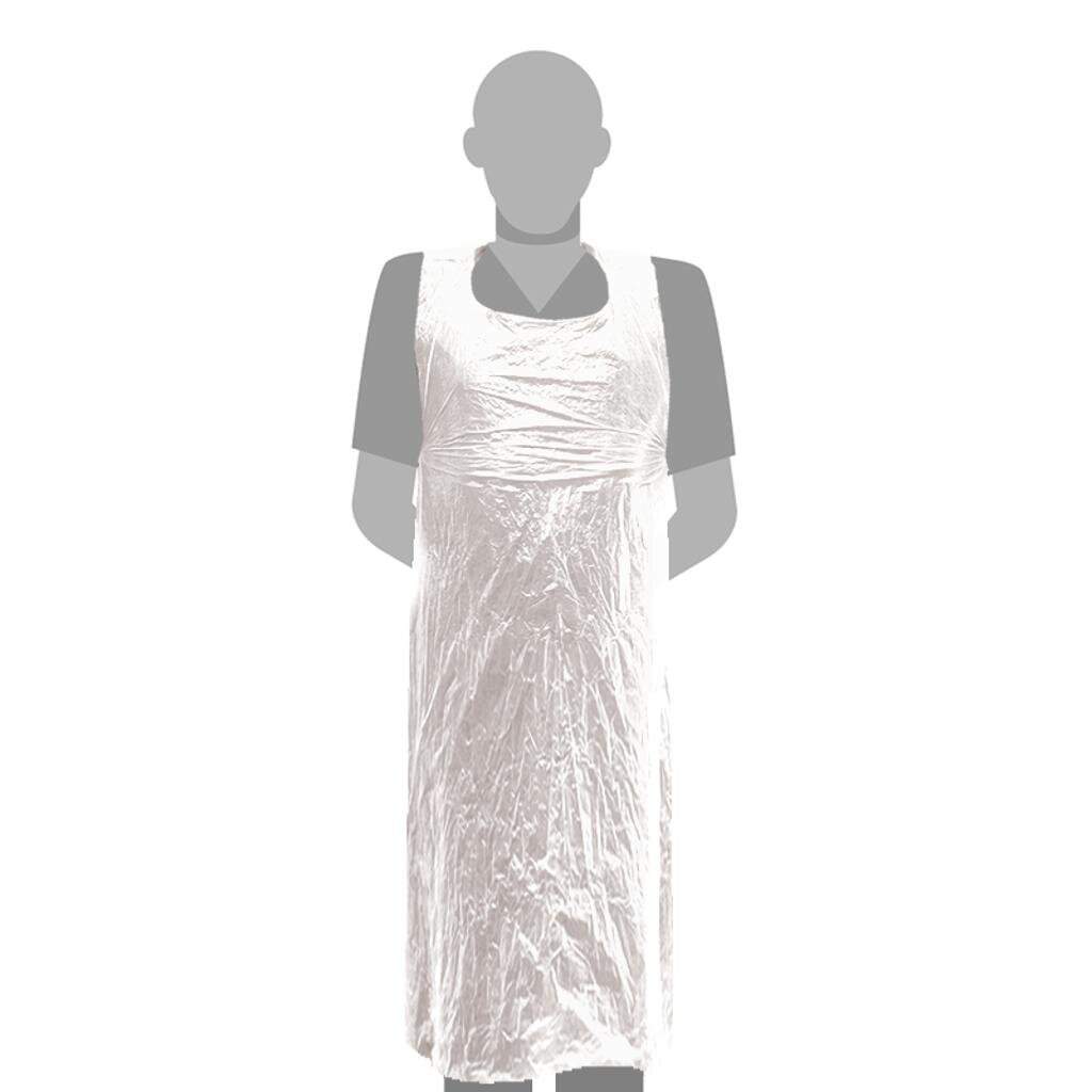 Disposable Aprons on Roll Deluxe White (200) J.A.K Marketing