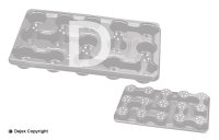 9x15 NEXTRAY+HOLES (4) DESCH GREY PS_42 PACK (35 PER PALLET)
