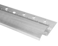 Trojan Silver Laminate to Carpet 30mm Z Profile 0.9 Metre