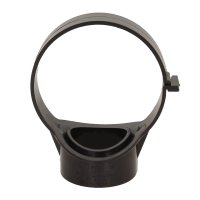 Davant 110mm x 63mm Strap Boss Open 63 Solvent Weld Side Clip Black SSB0031SC