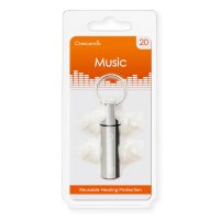Crescendo Music 20 Earplugs for Musicians and DJs
