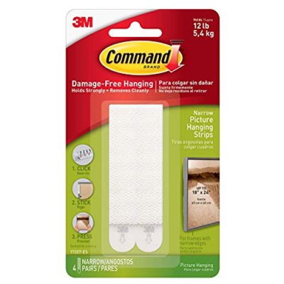 3M Command Narrow Strips (4)