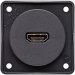 Berker HDMI Socket Outlet (Anthracite)