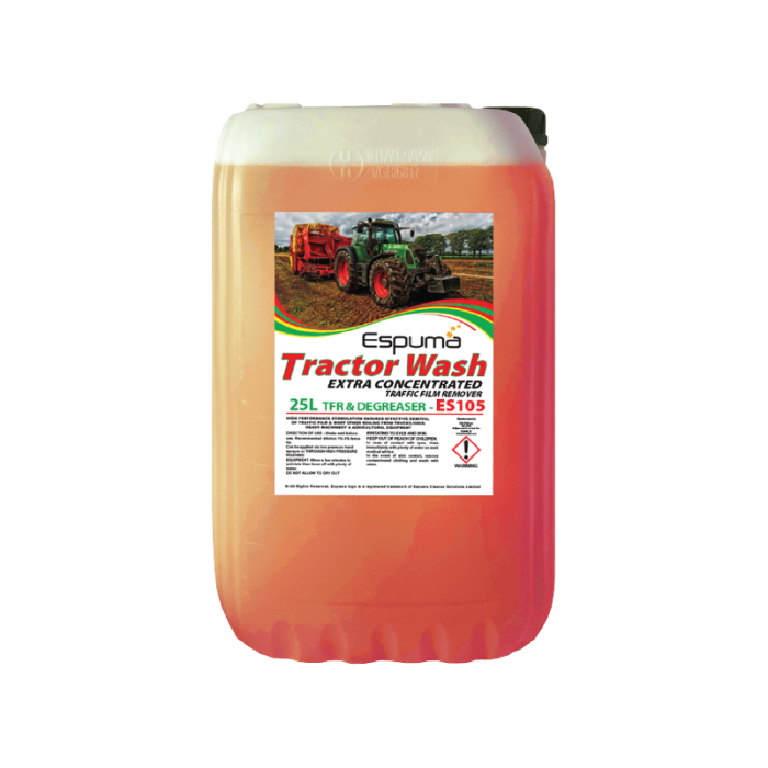 Tractor Wash Traffic Film Remover