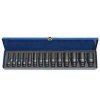 14-pcs. Deep Impact Socket Set 12-pt 1/2" DR
