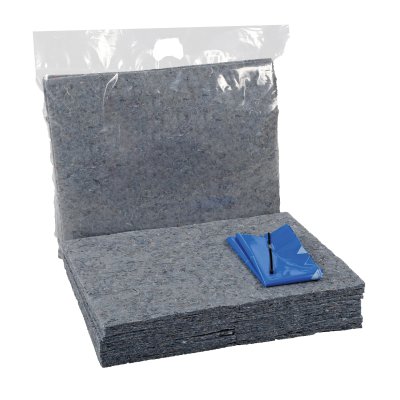 Maintenance - Absorbent, Recycled Pads, x15, Sealed Bag
