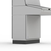 PST2050 nVent Hoffman Plinth sides, 200x500, Mild steel, RAL7022