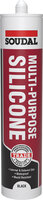 Soudal Multi Purpose Silicone Black 270ml