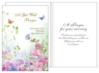 Card - A Get Well Prayer   (20214)