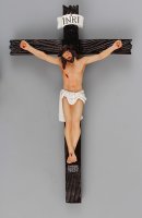 Florentine Resin Hanging Crucifix  12 inch   (10824)