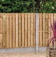 Timber Fence Panels - Vented