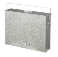 MANSION GALVANISED ASH CARRIER