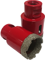 Vacuum Brazed 40mm Tile Drill Dry M14