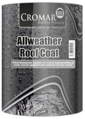 Cromar All Weather Bitumous Roof Coat AAW/501 5L
